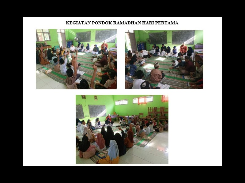 PONDOK RAMADHAN HARI PERTAMA