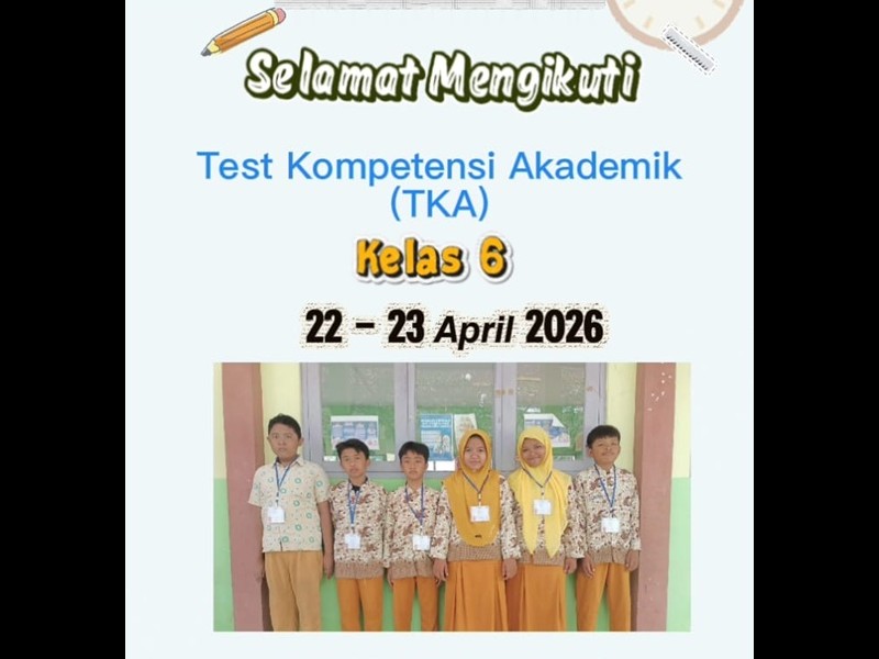 PELAKSANAAN TKA KELAS 6 TAHUN 2026